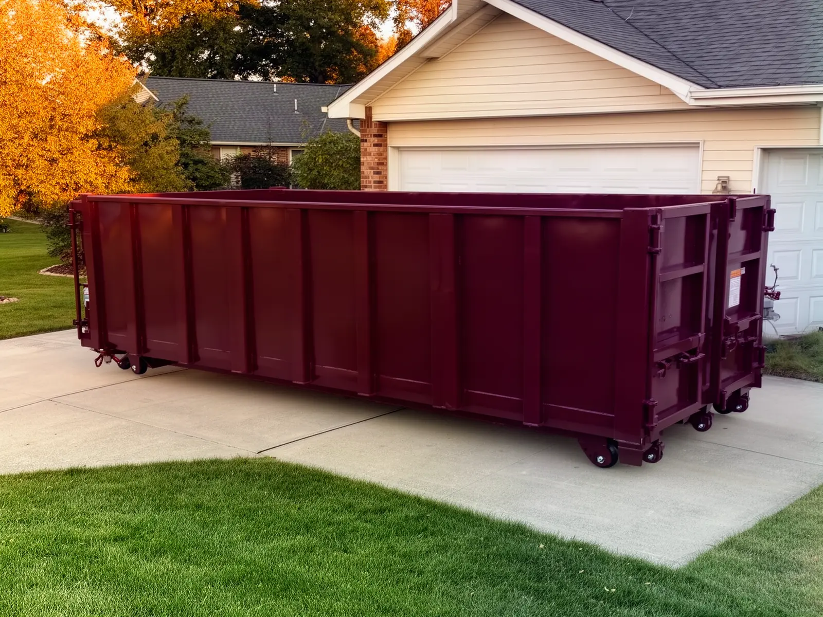Roll-off dumpster from Mt. Hope Dumpster Direct in Nashville, TN